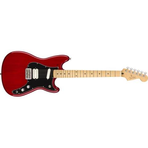 Fender-エレキギターPlayer Duo-Sonic HS Crimson Red Transparent