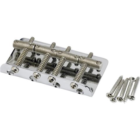 Fender-Pure Vintage Bass Bridge Assembly, Nickel/Chrome