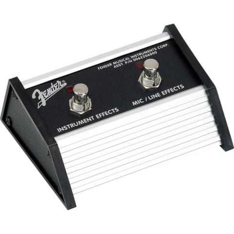 Fender-2-Button Footswitch: Acoustasonic Jr. DSP, 1/4" Connector