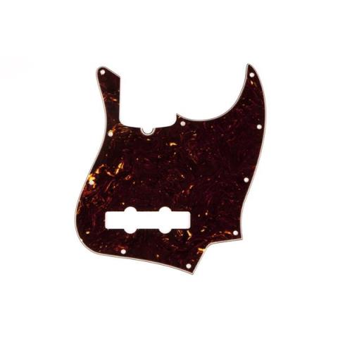 Pickguard, Jazz Bass, 10 Hole Mount, Tortoise Shell, 4-Plyサムネイル