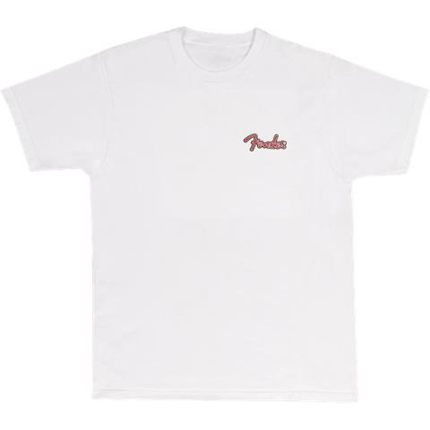 Spaghetti Logo Globe T-Shirt, Wht XLサムネイル