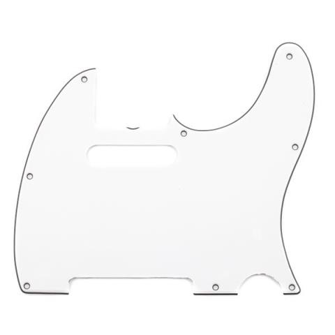 Fender-ピックガードPure Vintage Pickguard, Telecaster, 8-Hole Mount, Eggshell, 3-Ply