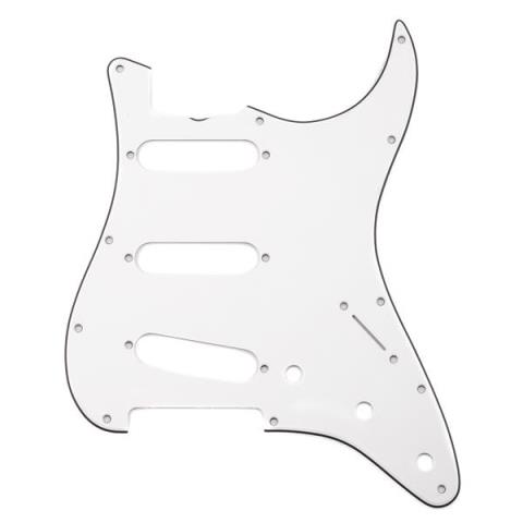 Fender-ピックガードPure Vintage Pickguard, '65 Stratocaster, 11-Hole Mount, Eggshell, 3-Ply