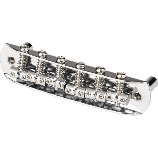 Fender-Mustang Fully-Adjustable Guitar Bridge (Japan), Chrome