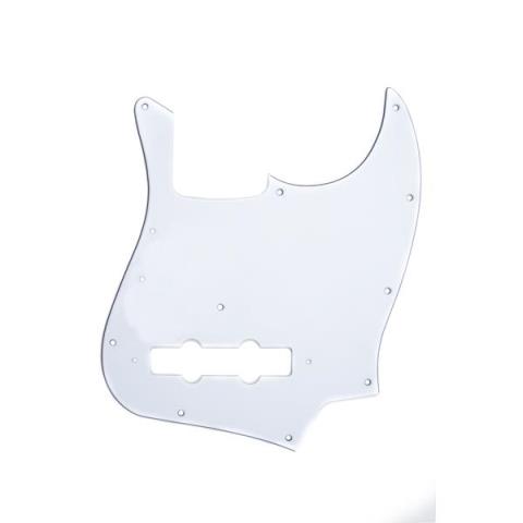 Pickguard, '70s Jazz Bass, 10-Hole Mount, White, 3-Plyサムネイル
