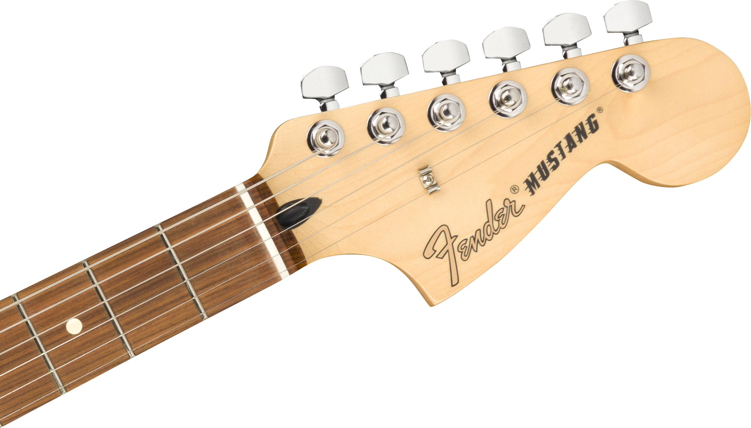 Player Mustang 90 Pau Ferro Fingerboard Aged Naturalヘッド画像