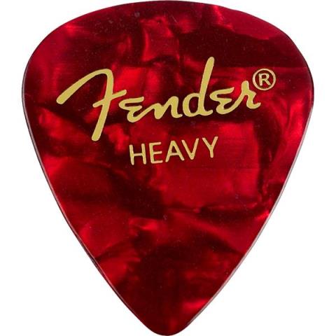 Fender-ピック351 Shape, Red Moto, Heavy (12)