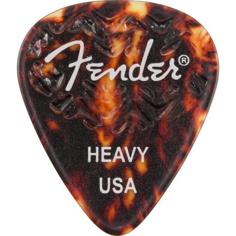 Fender-ピック351 Shape, Tortoise Shell, Heavy (6)
