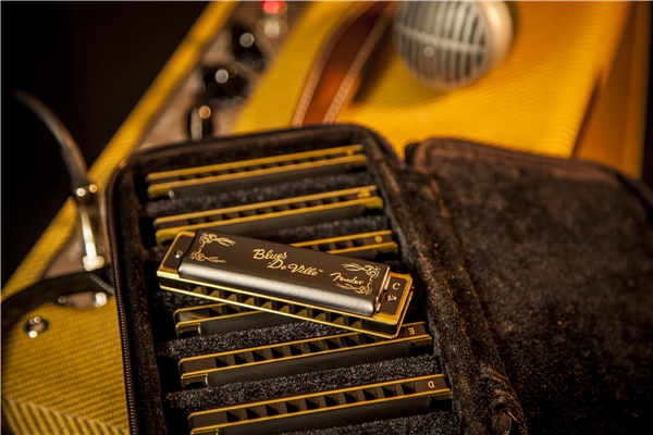Blues DeVille Harmonica, Pack of 7, with Case追加画像