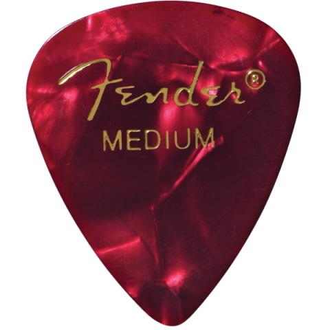 Fender-ピック351 Shape, Red Moto, Medium (12)