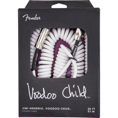 Fender-Hendrix Voodoo Child Cable, White