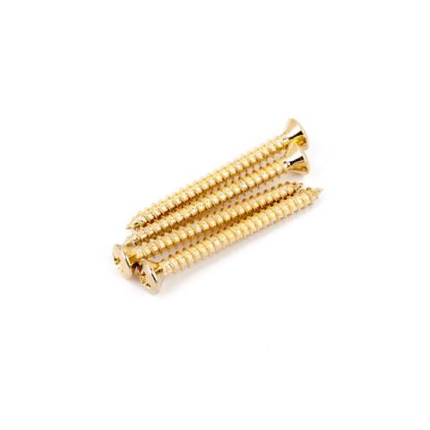 Neck Mounting Screws, Gold, (4)サムネイル