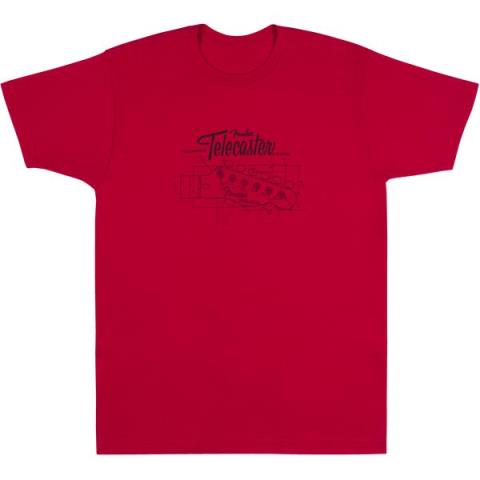Tele Blueprint T-Shirt, Mediumサムネイル