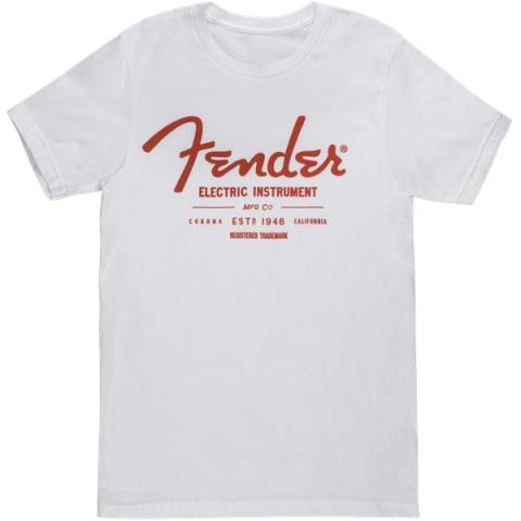 Fender Electric Instruments Men's T-Shirt, White, XXLサムネイル