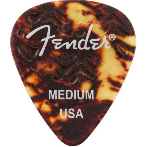 Fender-ピック351 Shape, Tortoise Shell, Medium (6)