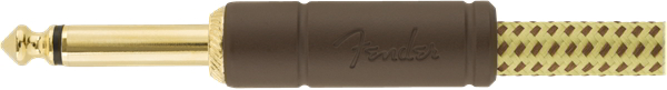 Deluxe Series Instrument Cable, Straight/Angle, 25', Tweed追加画像 Deluxe Series Instrument Cable, Straight/Angle, 25', Tweed追加画像