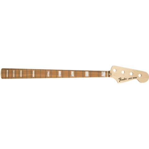 Fender-ネックClassic Series 70's Jazz Bass Neck, 20 Medium Jumbo Frets, Block Inlay, Pau Ferro