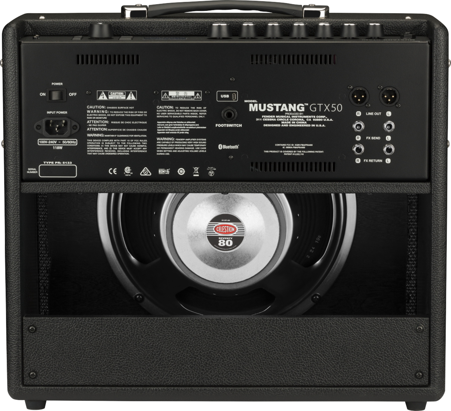 Mustang GTX50背面画像 Mustang GTX50背面画像