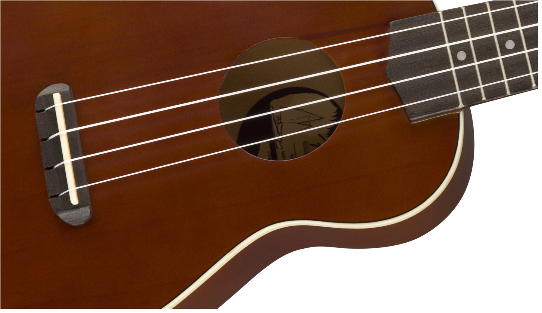 Venice Soprano Uke Walnut Fingerboard Natural追加画像 Venice Soprano Uke Walnut Fingerboard Natural追加画像