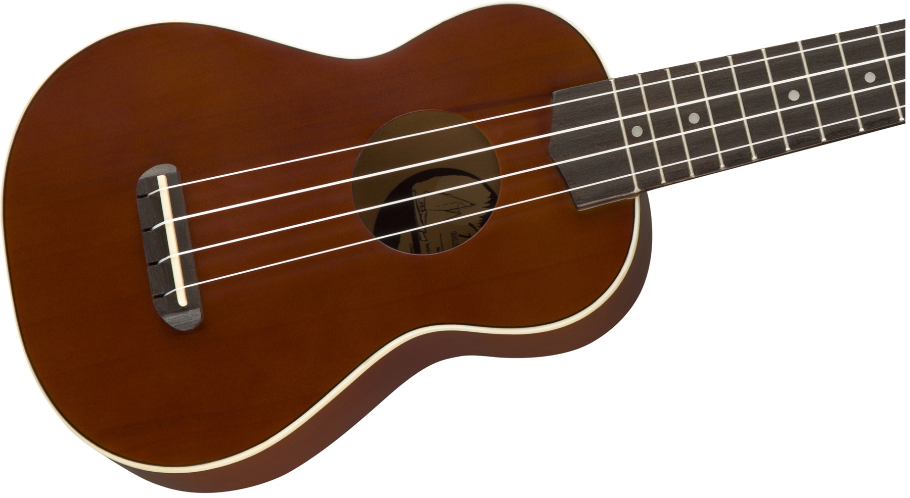 Venice Soprano Uke Walnut Fingerboard Natural追加画像 Venice Soprano Uke Walnut Fingerboard Natural追加画像
