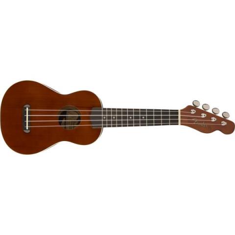 Fender-Venice Soprano Uke Walnut Fingerboard Natural