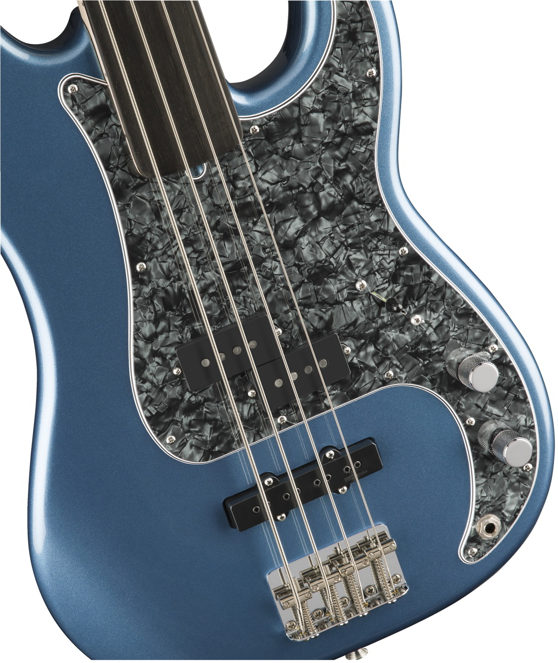 Tony Franklin Fretless Precision Bass, Ebony Fingerboard, Lake Placid Blue追加画像 Tony Franklin Fretless Precision Bass, Ebony Fingerboard, Lake Placid Blue追加画像