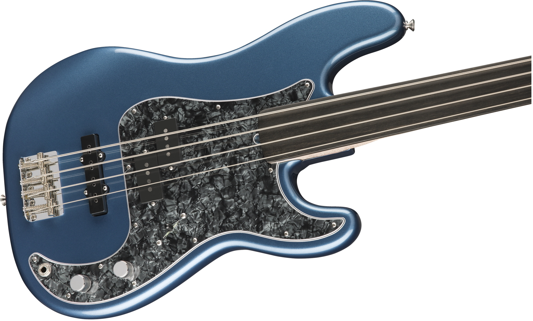Tony Franklin Fretless Precision Bass, Ebony Fingerboard, Lake Placid Blue追加画像 Tony Franklin Fretless Precision Bass, Ebony Fingerboard, Lake Placid Blue追加画像