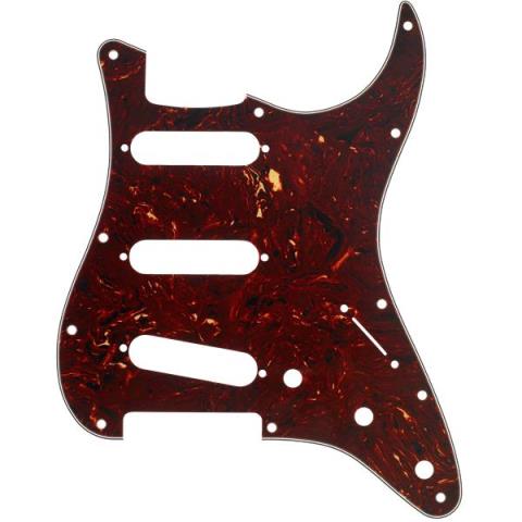 Fender-ピックガードPickguard, Stratocaster S/S/S, 11-Hole Mount, Tortoise Shell, 4-Ply