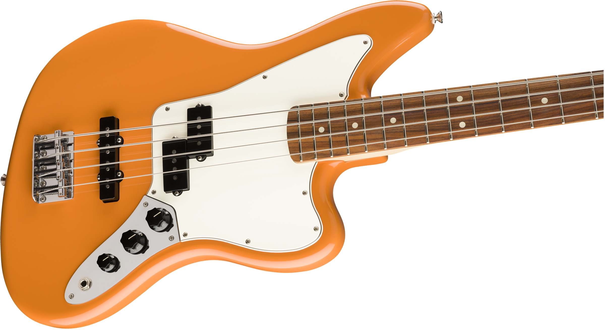 Player Jaguar Bass Pau Ferro Fingerboard Capri Orange追加画像
