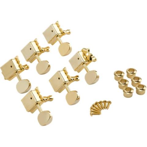 Fender-Vintage-Style Strat/Tele Tuners, Gold (6)