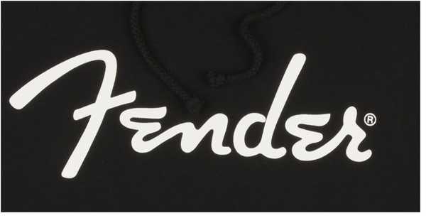 Fender Logo Hoodie, Black, M追加画像