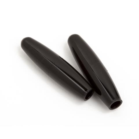 Fender-トレモロアームStratocaster Tremolo Arm Tips, Black (2)