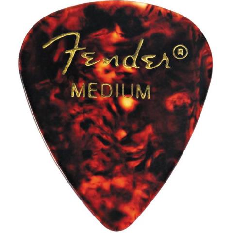 Fender-ピックTortoise Shell, 351 Shape, Medium (12)