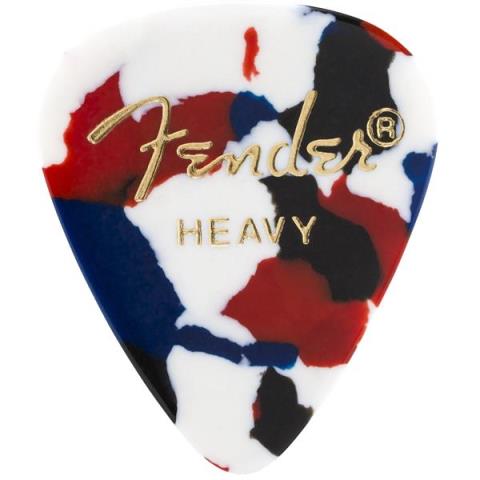 Fender-ピック351 Shape, Confetti, Heavy (144)