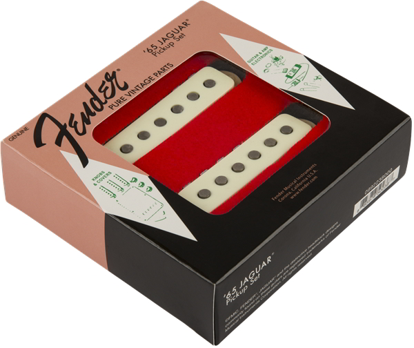 Pure Vintage '65 Jaguar Pickup Set, Vintage White, (2)追加画像 Pure Vintage '65 Jaguar Pickup Set, Vintage White, (2)追加画像