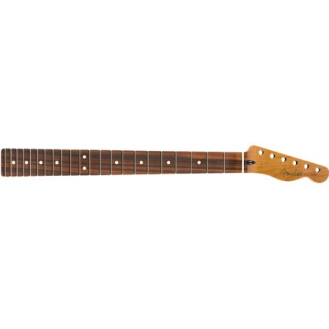 Fender-ネックRoasted Maple Telecaster Neck, 22 Jumbo Frets, 12", Pau Ferro, Flat Oval Shape