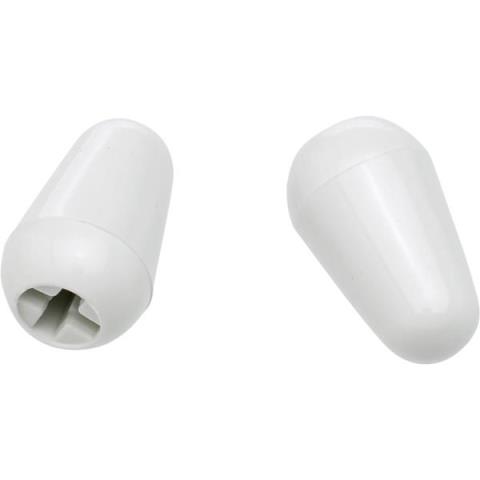 Fender-ストラトキャスターStratocaster Switch Tips, White (2)