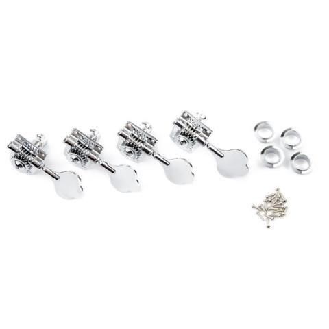 Fender-Standard-Highway One Series Bass Tuning Machines, Chrome (4)