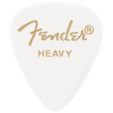 Fender-ピックWhite, 351 Shape, Heavy (12)