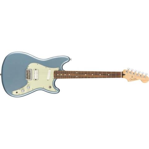 Fender-エレキギターPlayer Duo-Sonic HS Pau Ferro Fingerboard Ice Blue Metallic