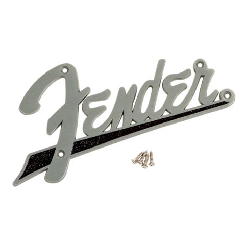 Fender-Logo PlateFender Flat Amplifier Logo, Black