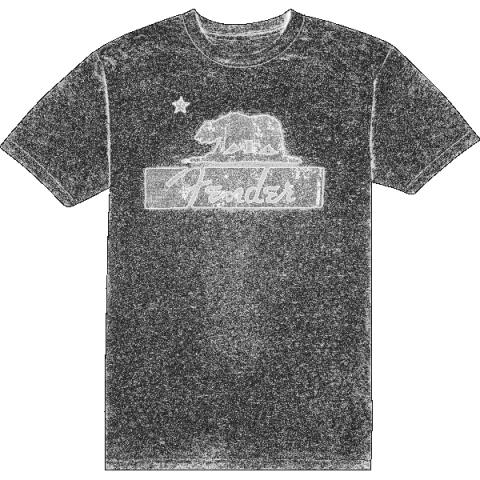 Fender Burgundy Bear Unisex T-Shirt, Lサムネイル