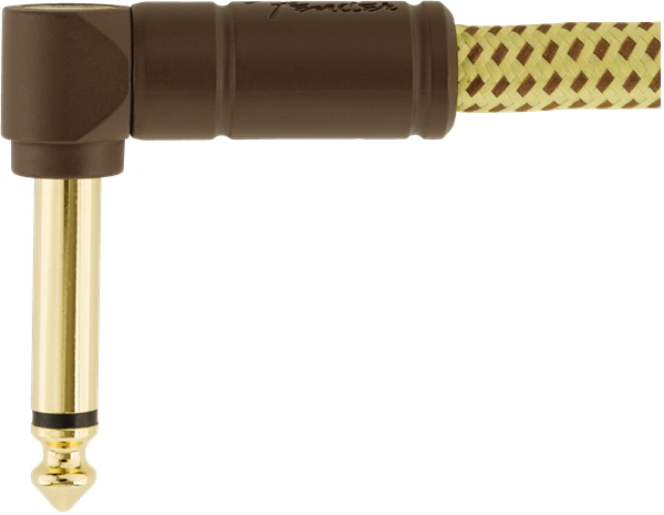 Deluxe Series Instrument Cable, Straight/Angle, 18.6', Tweed追加画像 Deluxe Series Instrument Cable, Straight/Angle, 18.6', Tweed追加画像