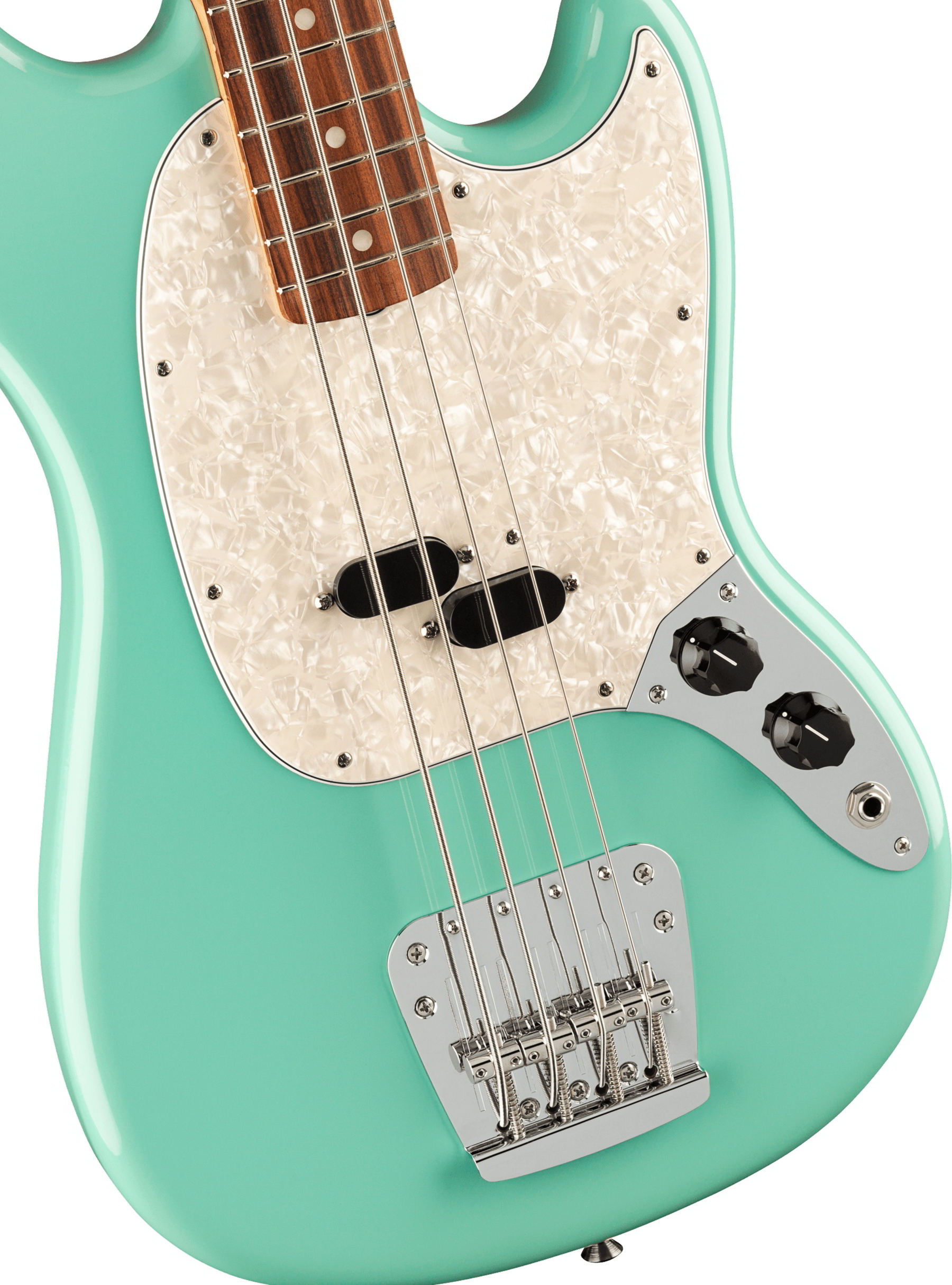 Vintera '60s Mustang Bass, Pau Ferro Fingerboard, Seafoam Green追加画像