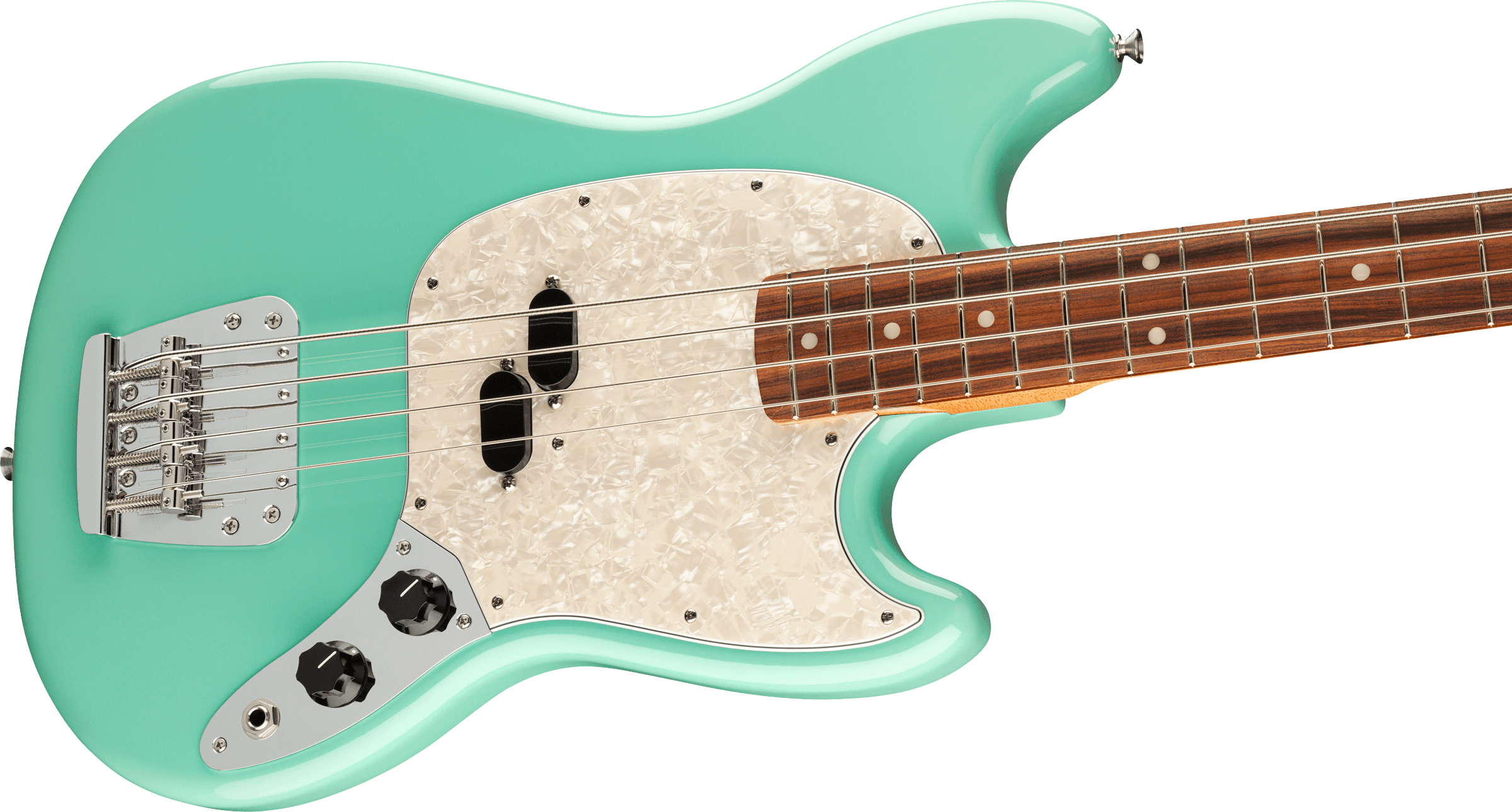Vintera '60s Mustang Bass, Pau Ferro Fingerboard, Seafoam Green追加画像