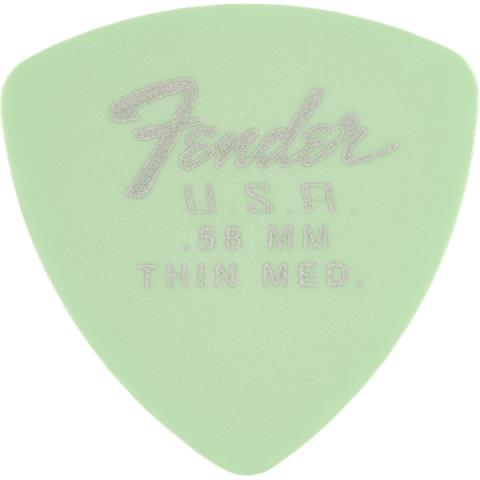 Fender-ピック346 Shape, Dura-Tone .58, Surf Green (12)