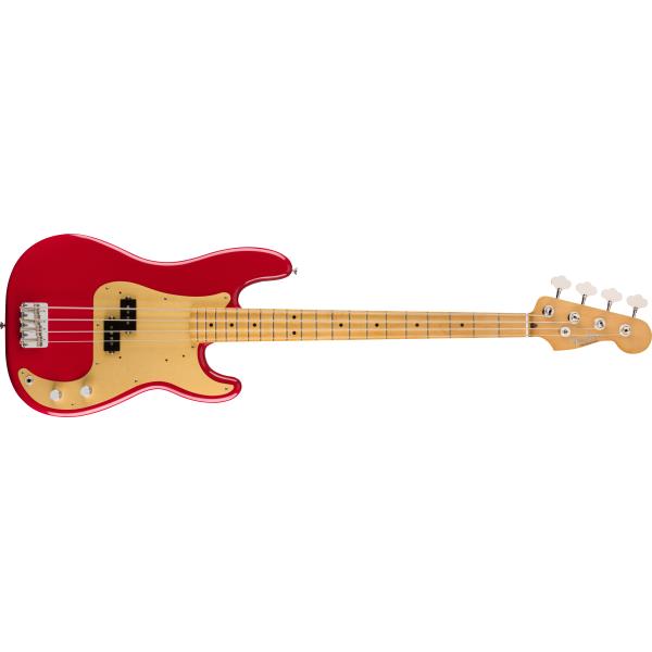 Fender-プレシジョンベースVintera '50s Precision Bass Maple Fingerboard, Dakota Red