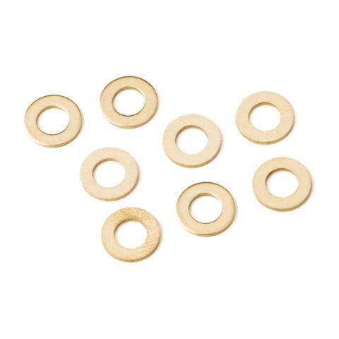 Truss Rod Washers, Vintage Guitar/Bass, .204x.367, Brass (12)サムネイル