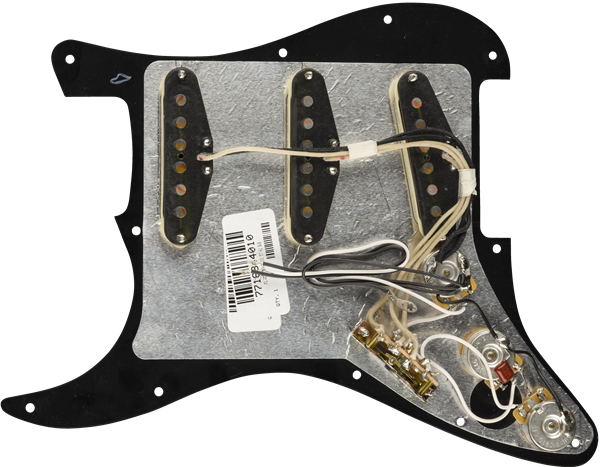 Pre-Wired Strat Pickguard, Original '57/'62 SSS, Black 11 Hole PG追加画像 Pre-Wired Strat Pickguard, Original '57/'62 SSS, Black 11 Hole PG追加画像