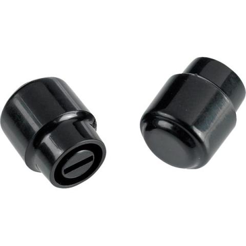 Fender-スイッチノブTelecaster "Barrel" Switch Tips, Black (2)